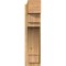 Ekena Millwork Merced Block Rough Sawn Outlooker, Western Red Cedar, 8"W x 24"D x 32"H OUT08X24X32MRC05RWR - alternate 4